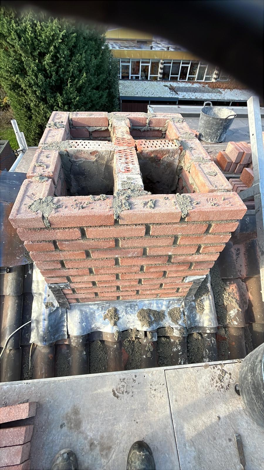 Schoorsteen renovatie