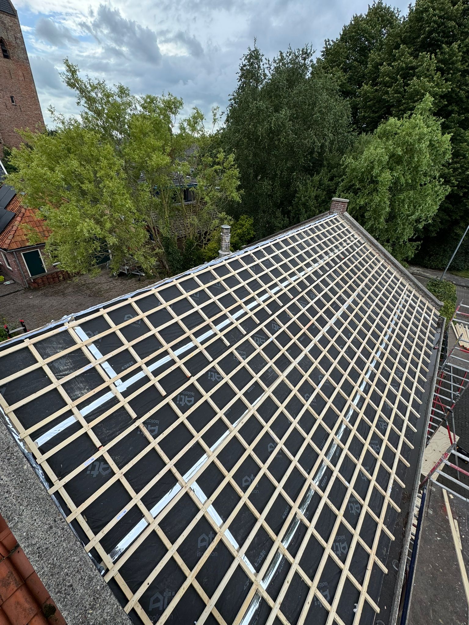 Pannendak isolatie