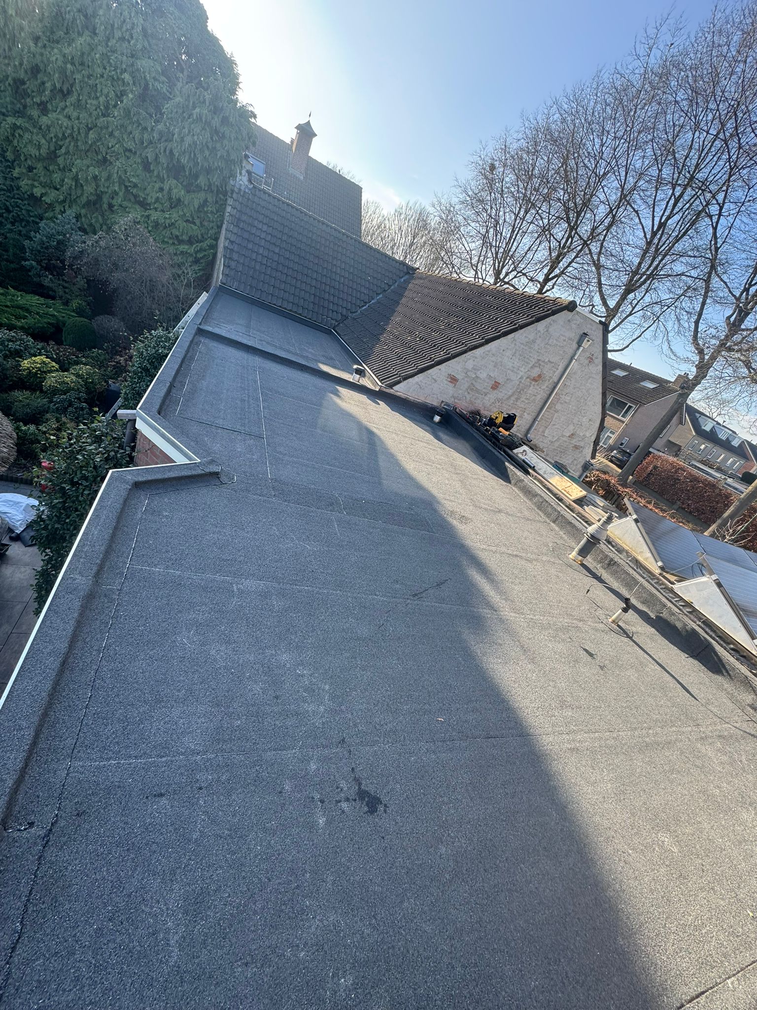 Platdak renovatie