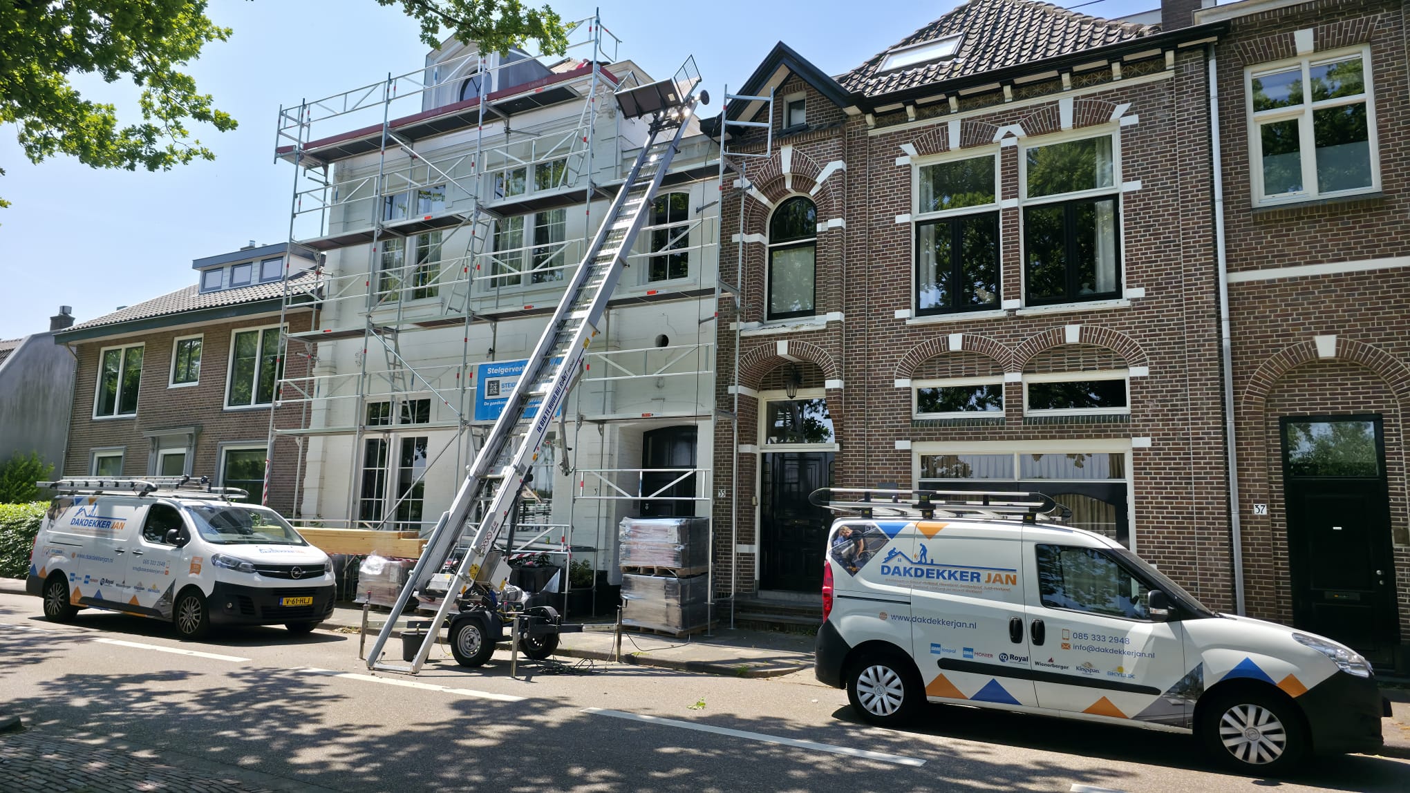 Dakdekker Jan werkzaamheden