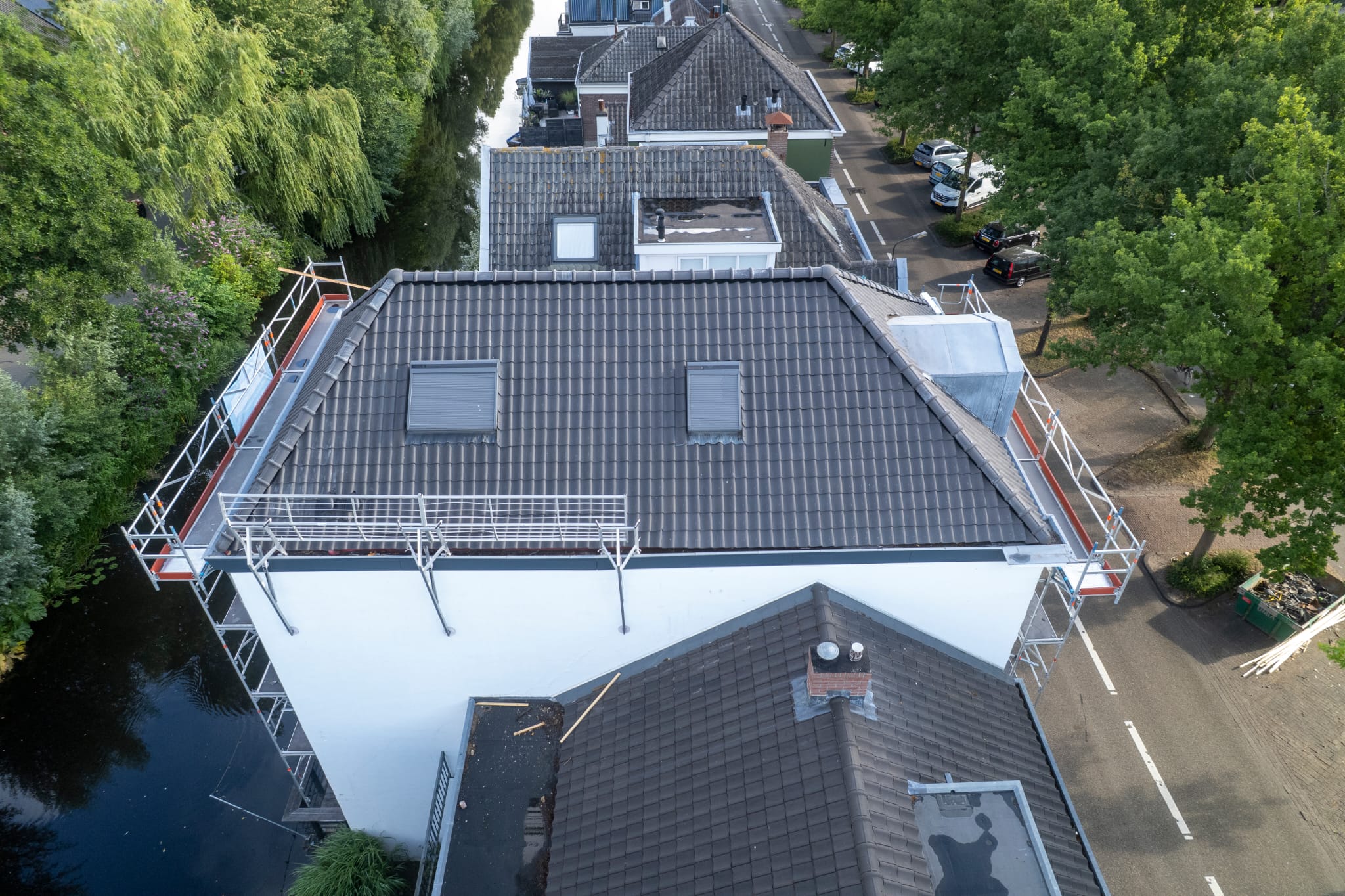 Pannendak renovatie